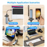Multi-function Smart Adapter Card Storage Data Cable USB Box 5 Gbps 13 in 1 Card Reader USB Hub For Computer Laptop Accessories