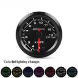 12V Car Modification Exhaust Temperature Gauge 52mm Racing Universal High-speed Stepper Motor Exhaust Temperature Gauge