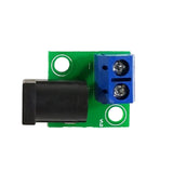 New DC Power Adapter Board 5.5*2.1MM Connector Compatible 5.5*2.5MM 2P Wiring Socket Diy Board 5.5*2.1 To 5.08 DC Power Adapter