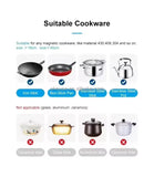 DC Induction Cooktop 24V/48V – Solar & Battery Compatible, Drop-In Stove for Indoor/Outdoor Use | Portable for US Market