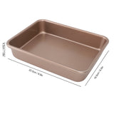 Baking Pan Carbon Steel Baking Sheet Tray Non Stick Rectangular Oven Tray Portable Multifunctional Sheet Pan for Home Restaurant