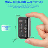MP3 Player Portable Back Clip 1.47in Full Touchscreen 32GB HiFi Lossless Music  Radio  MP3 Player Music