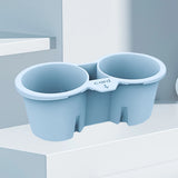 Beverage Bottle Bracket Antislip Drinks Support for TESLA Model 3 (Blue)