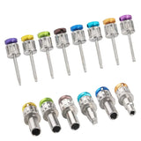 H Lab Universal Restoration Tools Kit Colorful Stainless Steel Implants Screwdriver Torque Wrench Ratchet 10-70NCM