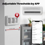 WiFi Tuya Smart Circuit Breaker 40A Threshold Set Electricity Monitor V0 Fireproof Retardant APP Control With Alexa 220V 230V