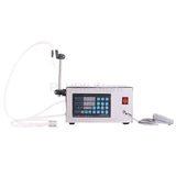 220V Digital Control Liquid Filling Machine Semi Auto Single Head Liquid Filler with LED Display for Beverage Food Grade Liquids