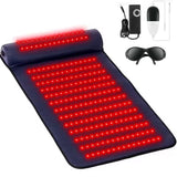 Red Light Therapy Massage Mat with 3D Neck Support & Far Infrared Heat – Professional Pain Relief for Home & Spa Use Relax