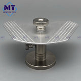 Professional Articulators Fittings Is A Lab Guide Template Plate for Complete Denture False 0°Teeths Arrangements Plate