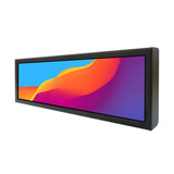 8.8in Strip Bar IPS USB Extended Monitor 1920x480 for PC Case Sub Display White/Black Case