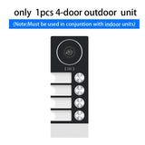 2/3/4 Multifamily 1080P TUYA WiFi Video Doorphone Building 7/10 Inch Monitor Family Apartment doorbell System Multi option DIY
