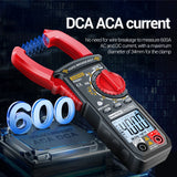 ANENG PN201 Digital Clamp Meter DC/AC 600A Current 4000 Counts Multimeter Ammeter Voltage Hz Capacitance NCV Ohm Tester 2025 New