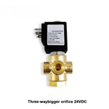 For Autoclaves SOLEN+ID VALV+ Three-way Bigger Orifice  DC 24V Medium:Air.Water Spare Autoclave Parts Tools
