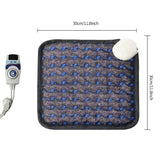 PEMF Therapy Mat Negative Ion Crystal-Infused Square Massage Cushion with Far Infrared Heat for Home Yoga Use Pain Household