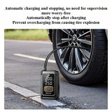 Wireless Multifunctional Air Pump Digital Display Portable Car Electric Vehicle Inflation Cylinder Car Mounted Inflation Pump