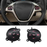 Car Kit Parts Steering Wheel Right Left Cruise Control Switch For Ford Fiesta MK7 MK8 Escort Ecosport 2013-2015