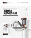 M12 Reusable Rock Anchor – Stainless Steel Detachable Bolt for Mountaineering, Caving & Aerial Work