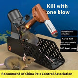 Rat Trap Auto Reset Rodent Killing Machine Without Gas Cylinders Fully Automatic Mouse trap Non-Toxic Mouse&amp