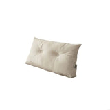 2025 New Oversized Reading Pillow With Storage Pocket Ventilated Ribbed Bed Backrest Pillow For Adults Rest