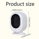 Desktop heater small household portable heater dual-purpose quick heating electric for both cooling and heating