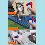 ABWG-X3 Mini Turbo Jet Fan Powerful Blower 130000R 52m/S Violent Turbo Fan Electric Air Duster for PC Keyboard