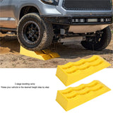 1 Pair 3 Level RV Leveling Ramps Camper Trailer Wheel Chocks Leveling & Stabilizing for Uneven Ground and Parking Lots