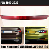 Car Rear Bumper Reflector Cover Pair Left 3VD945105 3V5945105 Right 3VD945106 3V5945106 For Skoda Superb III 2015- 2020