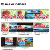 4K 60Hz HDMI 4x1 Quad Multi Viewer 2 4 in 1 Out HDMI Multiviewer Multi Mode Switch 90° 180° 270° Rotate PIP Picture in Picture