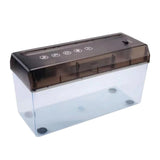 USB Paper Shredder A4 Paper Cutter Electric Mini Shredder Paper Cutting Machine for Office Home School Desktop Stationery