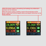GW-4X XYS3580 DC DC Buck Boost Converter CC CV 0.6-36V 5A Power Module Adjustable Regulated Power Supply Variable