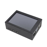 Raspberry Pi 5 3.5-inch Resistive Touch Screen - Metal Heat Dissipation Case with Integrated Cooling