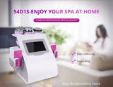 6 in 1 40K Fat-dissolving Machine Cavitation Fat-burning Radio Frequency Instrument Whole Body Weight Loss and Body Equipment