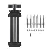 ABWG-Camera Repair Tool with Detachable Flat & Pointed Tips for Camera Lens All Metal Lens Repair Set with 6 Tips 8