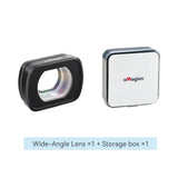 Optical Glass Wide-Angle Lens Aluminum Frame Quick Installation Camera Lens Magnetic Macro Lens for DJI Osmo Pocket 3
