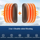 Eary Coffee Bean Shape Magnetic Hand Warmer Split Mini Portable Double Sided Heating Rechargeable Hand Warmer Winter Essentials