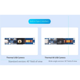 GW-Long-Wave IR Thermal Imaging Camera Module, For Raspberry Pi IR Camera, 80X62 Pixels, Options For FOV And Connector,B