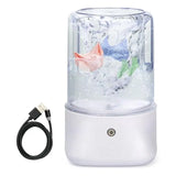 2 Modes Deep Cleaning Mini Portable Washing Machine 1L USB Rechargeable Small Washer For Underwear