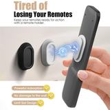 Magnetic Remote Control Holder Wall-Mount, No-Drill, Self-Adhesive Storage Bracket Fortv Remote Controls D