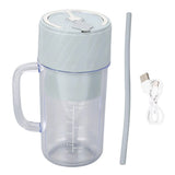 Multifunctional Portable Juicer Blender with 10 Blades Rechargeable Smoothie Cup for Making Smoothies Sauces And Juices
