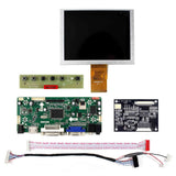 HD-MI DVI VGA Audio LCD Controller Board And 5inch ZJ050NA-08C 640x480 LCD Display