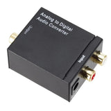 Analog to Digital Audio Converter Amplifier Decoder Optical Coaxial RCA Toslink Audio Adapter SPDIF Adaptor for TV Xbox