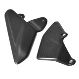 Carbon Fiber Motorcycle Fairing Heel Guards Foot Plates Protector For DUCATI Multistrada V4 V4S Pikes Peak 2021-2024