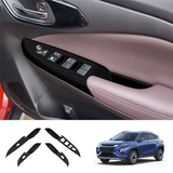 Car Window Glass Lift Panel Frame For Suzuki Fronx 2024 Silicone Control Button Frame Car Interior Accessories Window RHD