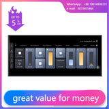 12.3 Inch Touch Control Panel Audio Light-dimmer Music Play Android11 Smart Home Central Control Panel Smart Home With Gateway