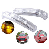 2Pcs Outside Rearview Rear View Mirror LED Turn Signal Lamp Light for Chevrolet Captiva Sport 2007 - 2016