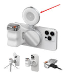 Telesin Magnetic Phone Camera Grip with Wireless Shutter Button Remote for IPhone17 16 15 14 Pro Max Vlog Video Photography