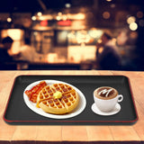 Japanese Style Rectangular Plastic Tray Food Serving Tray for Restaurant Home Hotel
