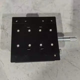 Z-Axis Precision Manual Elevation Stage 125x125MM Fine Tuning Lifting Platform with Linear Bearing for CNC XYZ XYZXZY