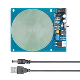 7.83Hz Schumann Waves Resonance Generator Ultra-low Frequency Pulse Audio Resonator USB Interface with Indicator Light ON OFF