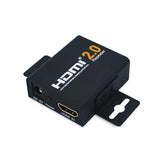Mini 4K*2K HDMI-Compatible 2.0 Extender Repeater 40M 3D 18Gbps HDMI 2.0 Signal Amplifier Booster Adapter For PS4 HDTV PC Monitor