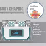 8 in 1 RF Vacuum RF 40K 80K Cavi Slimming Machine With Ice Hammer for Facial Care Lymphatic Drainage Fat Reduction Skin Firming